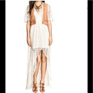 Simply Emma Boho Hippie Crochet Maxi Dress 3X